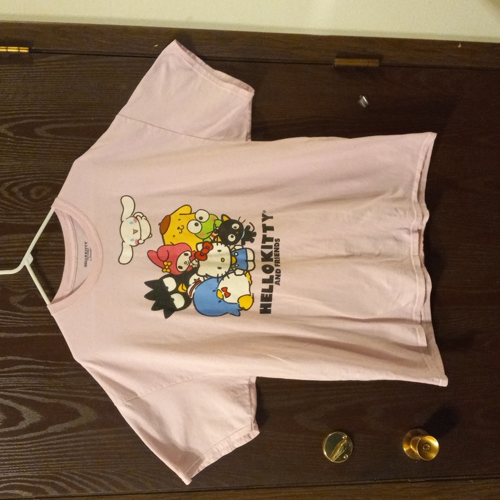 Hello Kitty pink t-shirt. Size 2XL. 100% Cotton